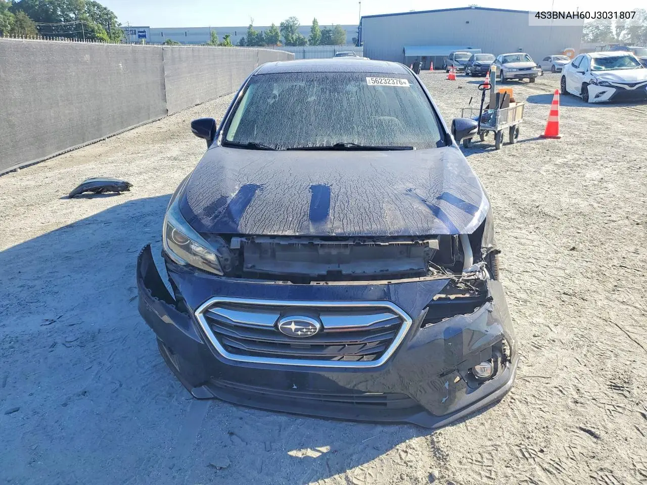 2018 Subaru Legacy 2.5I Premium VIN: 4S3BNAH60J3031807 Lot: 56232376