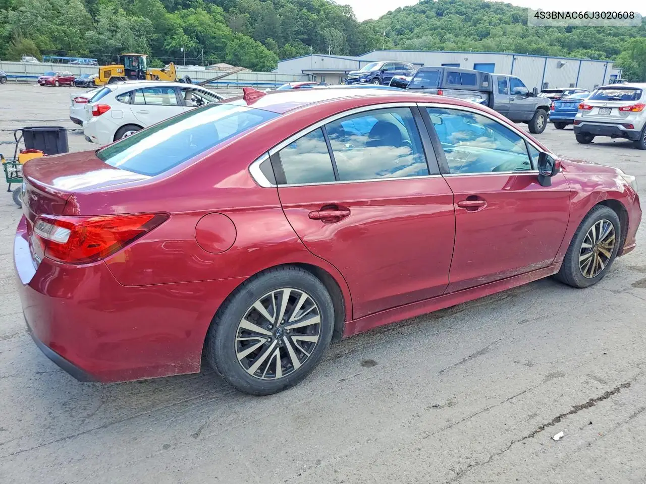 2018 Subaru Legacy 2.5I Premium VIN: 4S3BNAC66J3020608 Lot: 57734596