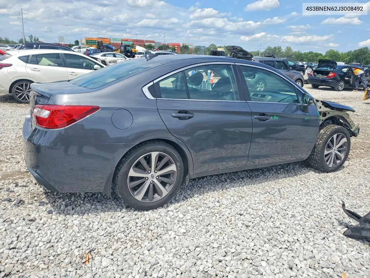 2018 Subaru Legacy 3.6R Limited VIN: 4S3BNEN62J3008492 Lot: 57902196