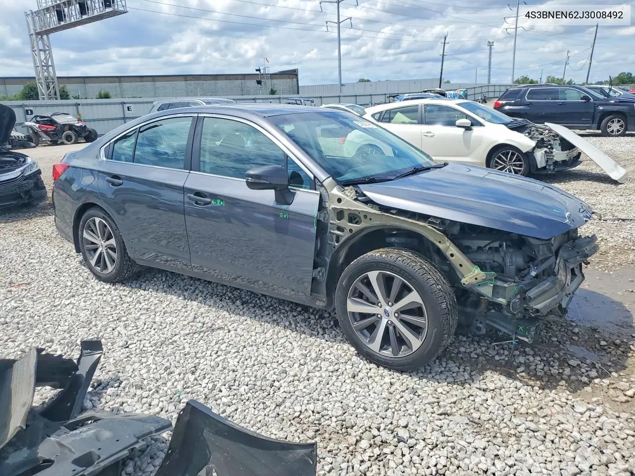 2018 Subaru Legacy 3.6R Limited VIN: 4S3BNEN62J3008492 Lot: 57902196