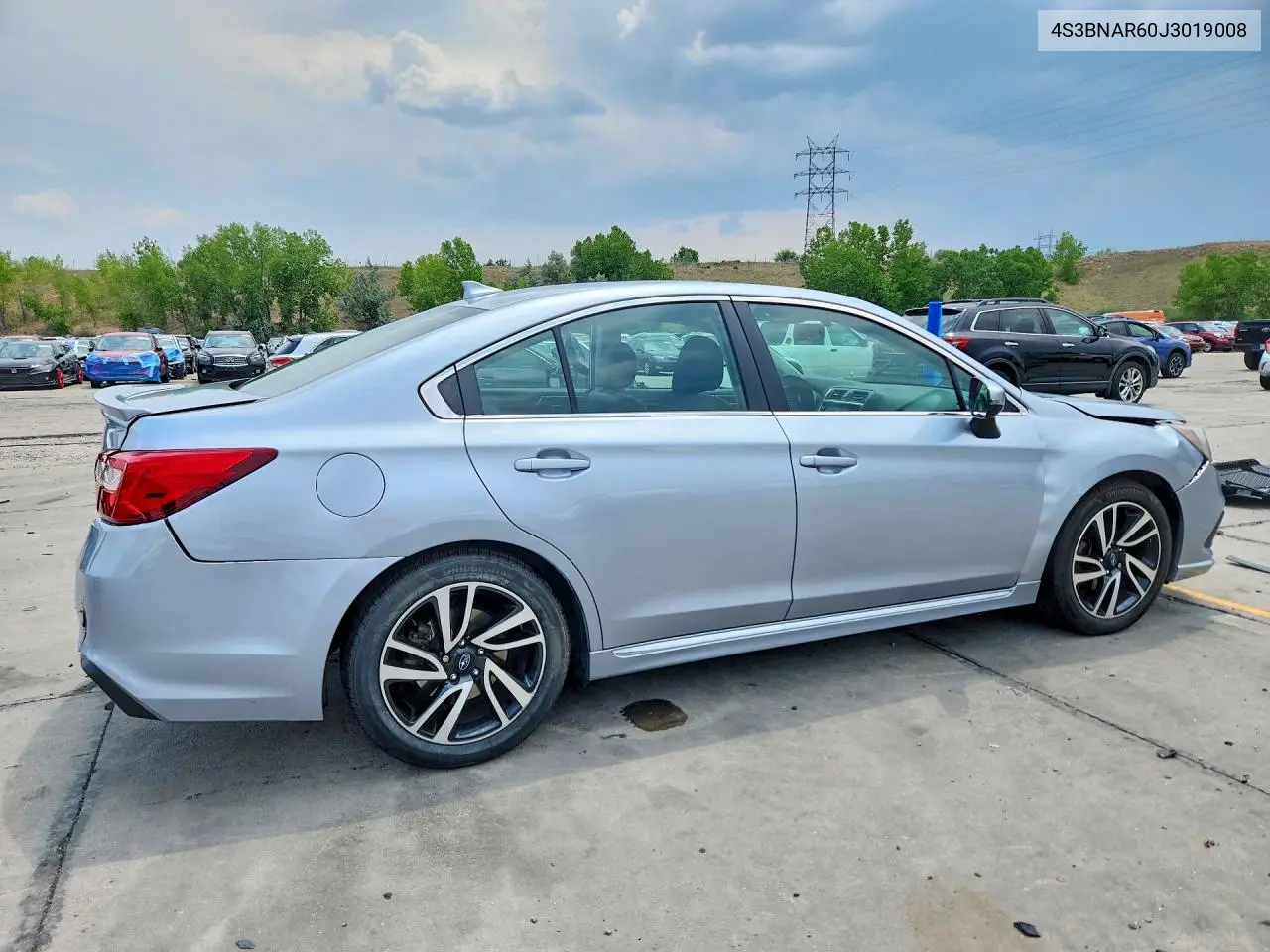2018 Subaru Legacy Sport VIN: 4S3BNAR60J3019008 Lot: 59730596
