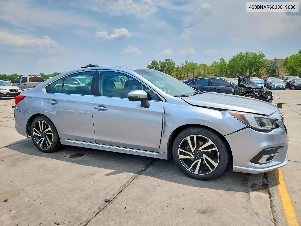 2018 Subaru Legacy Sport VIN: 4S3BNAR60J3019008 Lot: 59730596