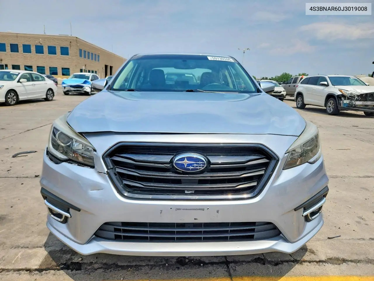 2018 Subaru Legacy Sport VIN: 4S3BNAR60J3019008 Lot: 59730596