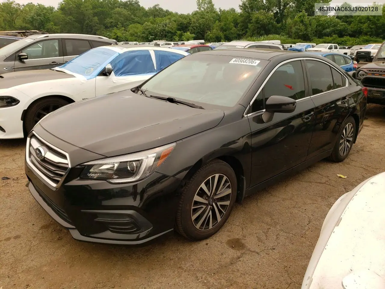 2018 Subaru Legacy 2.5I Premium VIN: 4S3BNAC63J3020128 Lot: 60568206