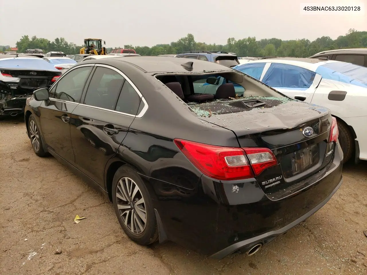2018 Subaru Legacy 2.5I Premium VIN: 4S3BNAC63J3020128 Lot: 60568206