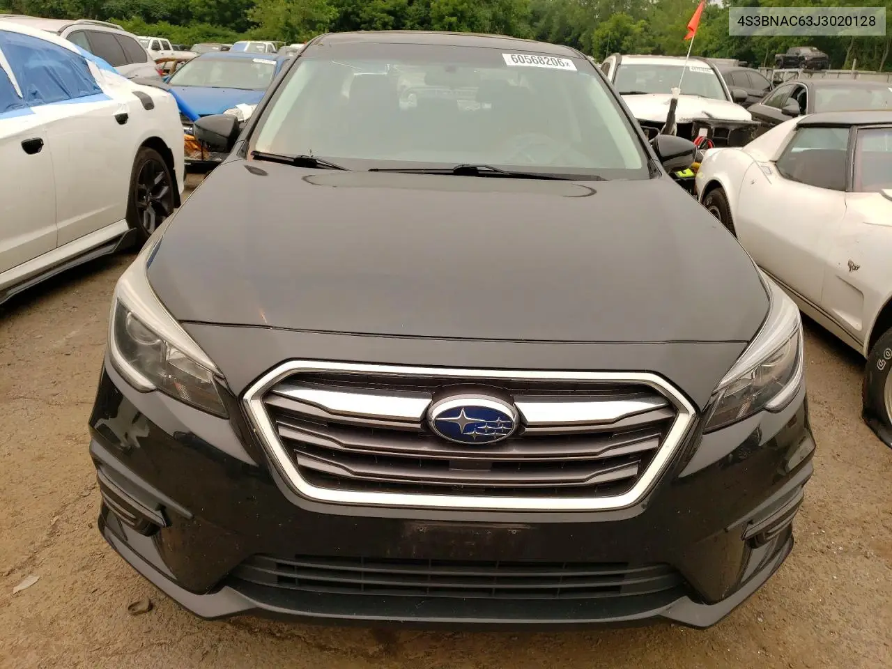 2018 Subaru Legacy 2.5I Premium VIN: 4S3BNAC63J3020128 Lot: 60568206