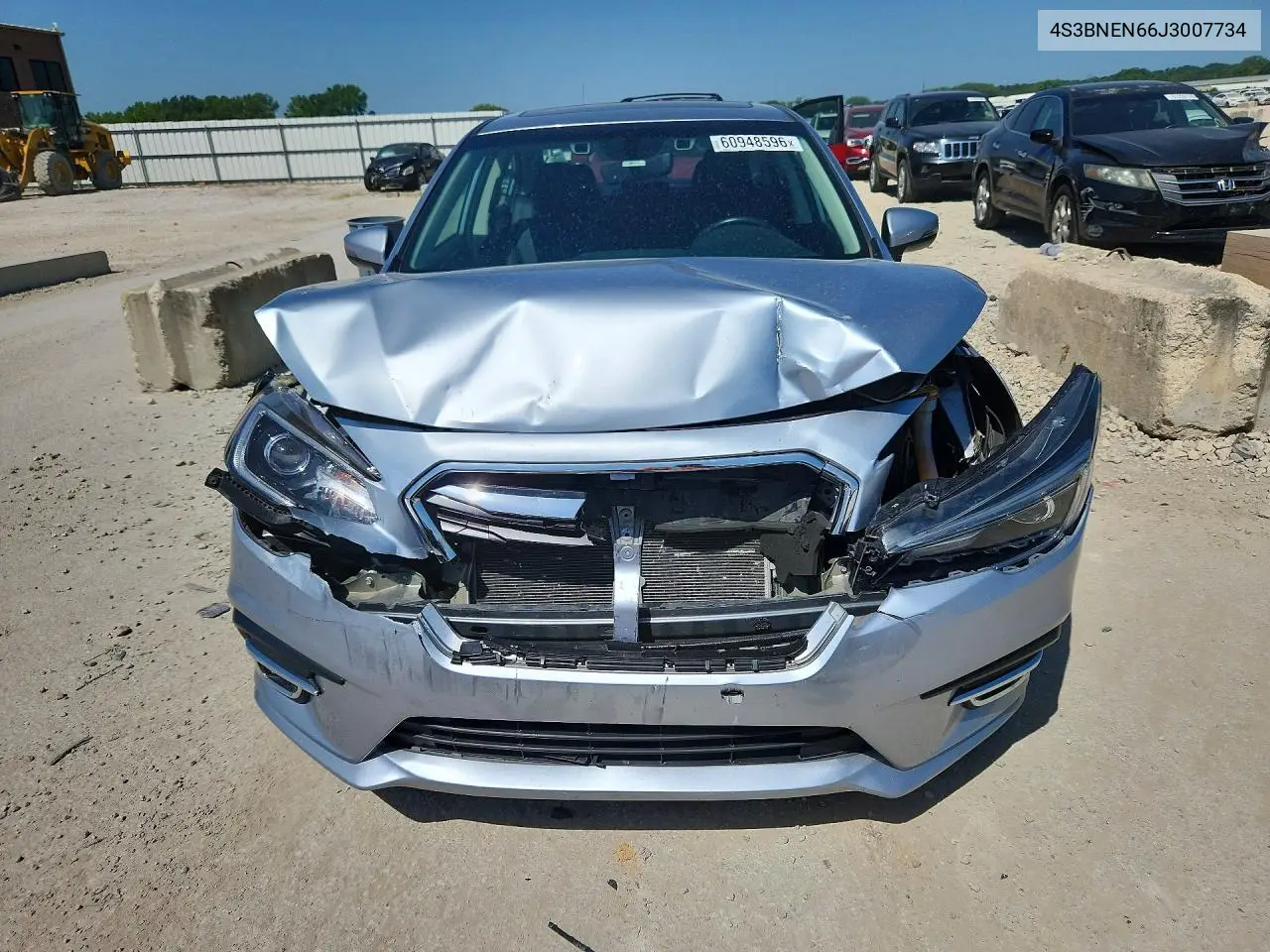 2018 Subaru Legacy 3.6R Limited VIN: 4S3BNEN66J3007734 Lot: 60948596