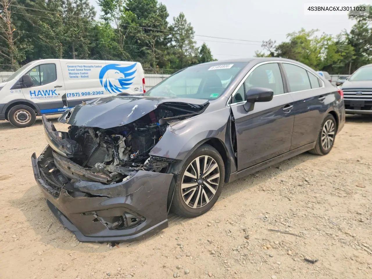 2018 Subaru Legacy 2.5I Premium VIN: 4S3BNAC6XJ3011023 Lot: 61464806