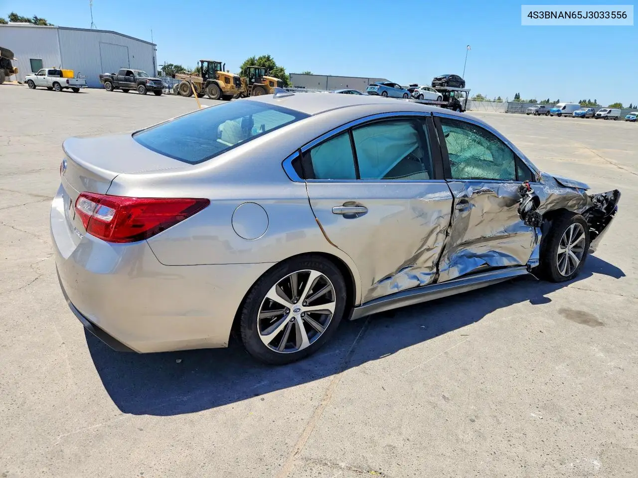 2018 Subaru Legacy 2.5I Limited VIN: 4S3BNAN65J3033556 Lot: 61880456