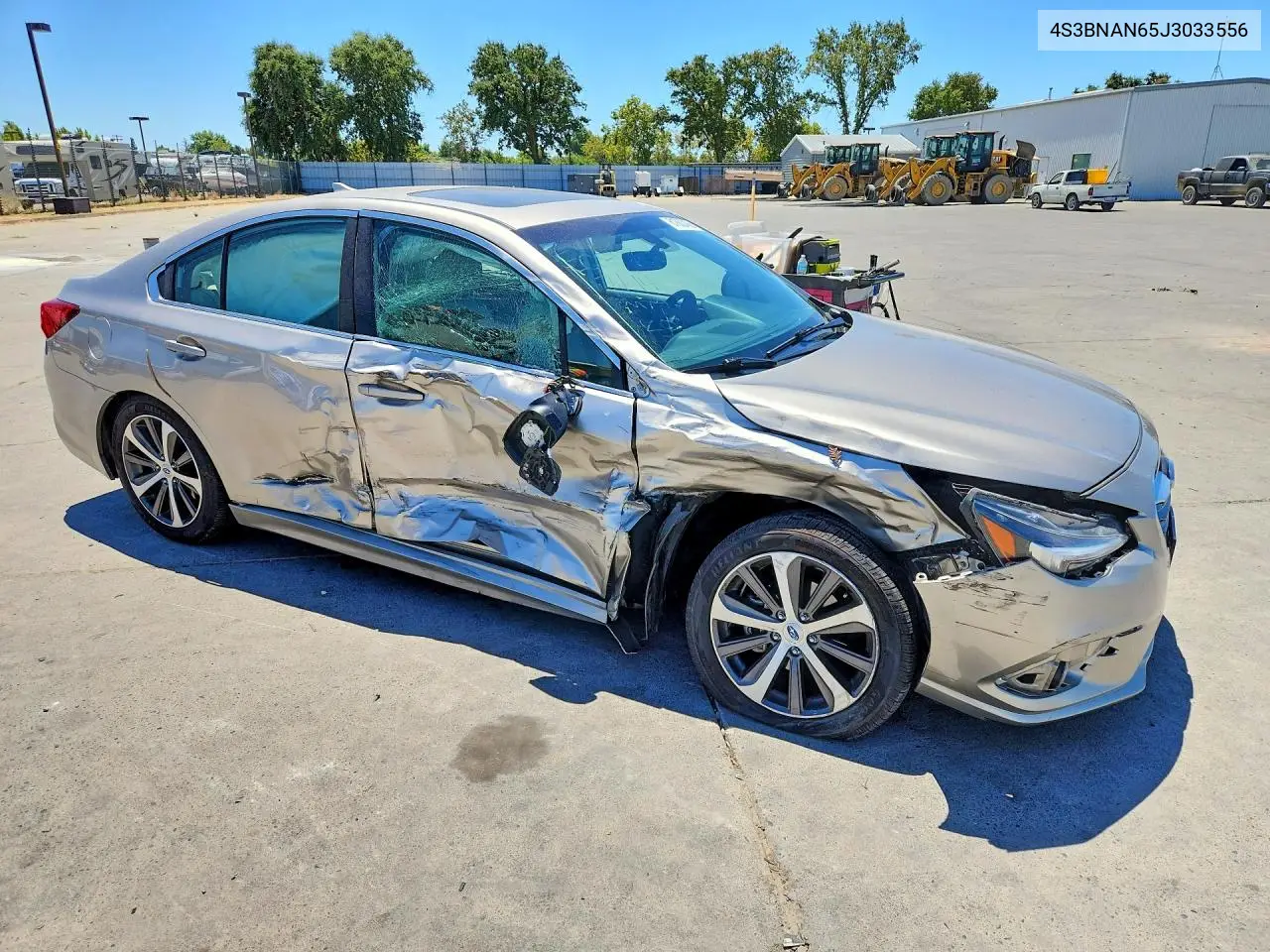 2018 Subaru Legacy 2.5I Limited VIN: 4S3BNAN65J3033556 Lot: 61880456