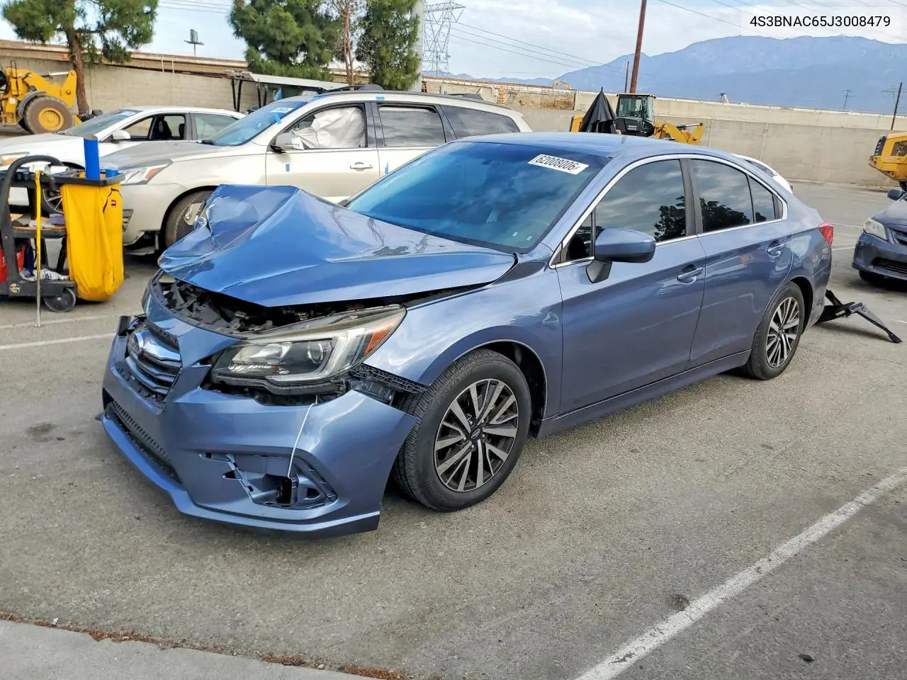 2018 Subaru Legacy 2.5I Premium VIN: 4S3BNAC65J3008479 Lot: 62008006
