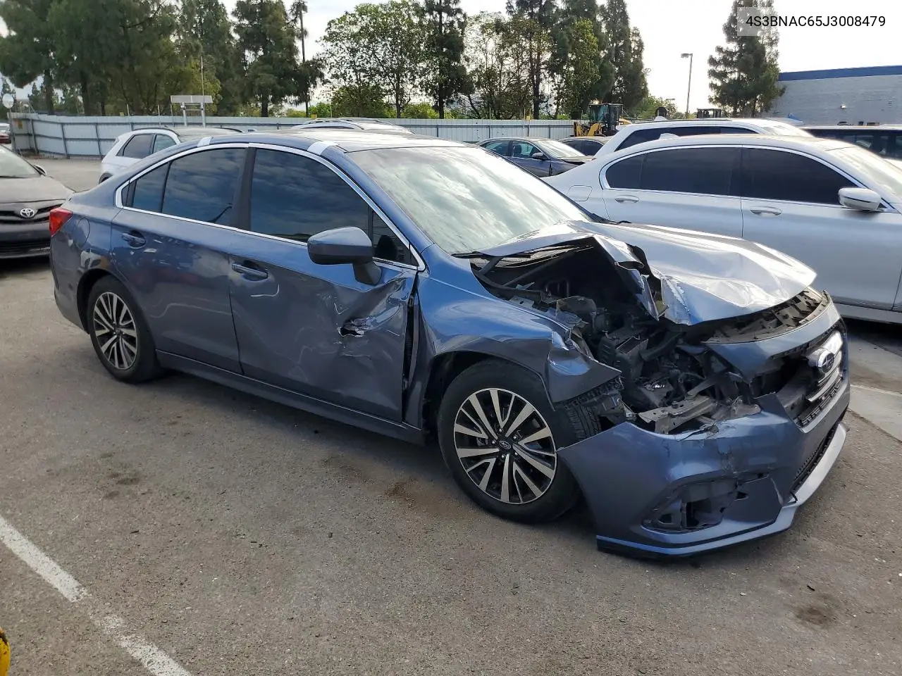 2018 Subaru Legacy 2.5I Premium VIN: 4S3BNAC65J3008479 Lot: 62008006