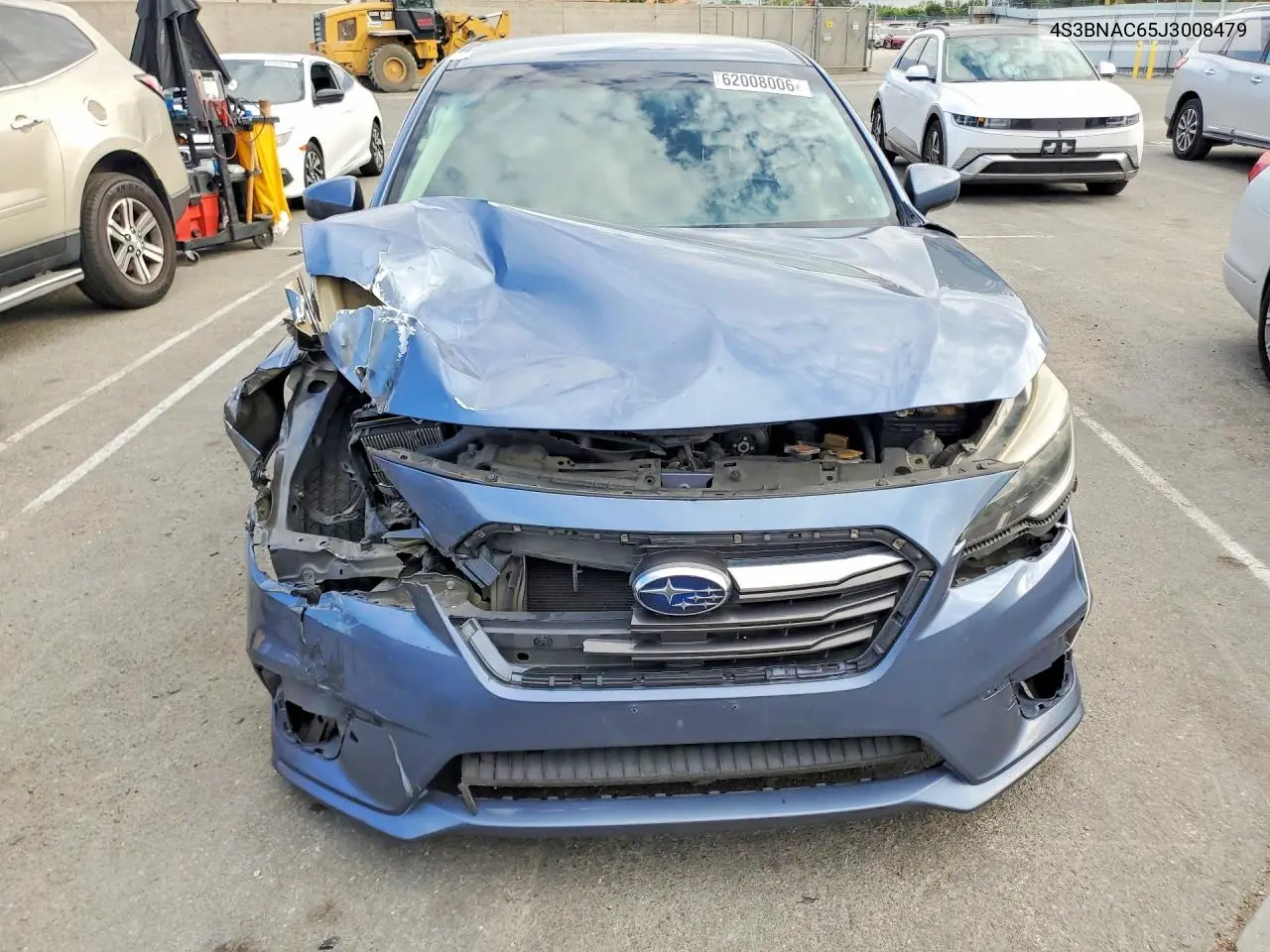 2018 Subaru Legacy 2.5I Premium VIN: 4S3BNAC65J3008479 Lot: 62008006