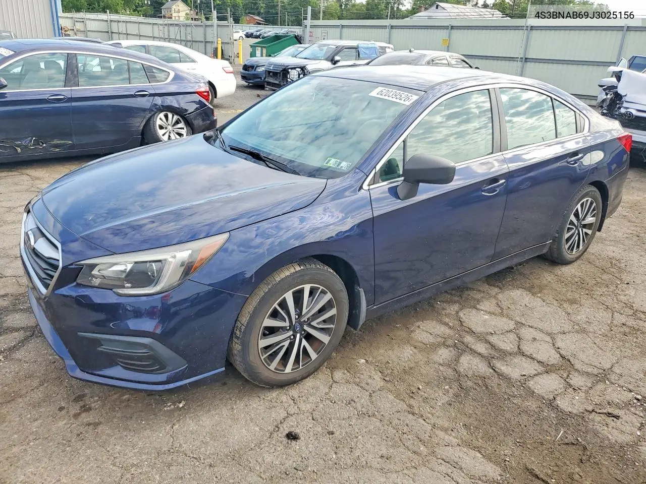 2018 Subaru Legacy 2.5I VIN: 4S3BNAB69J3025156 Lot: 62039526