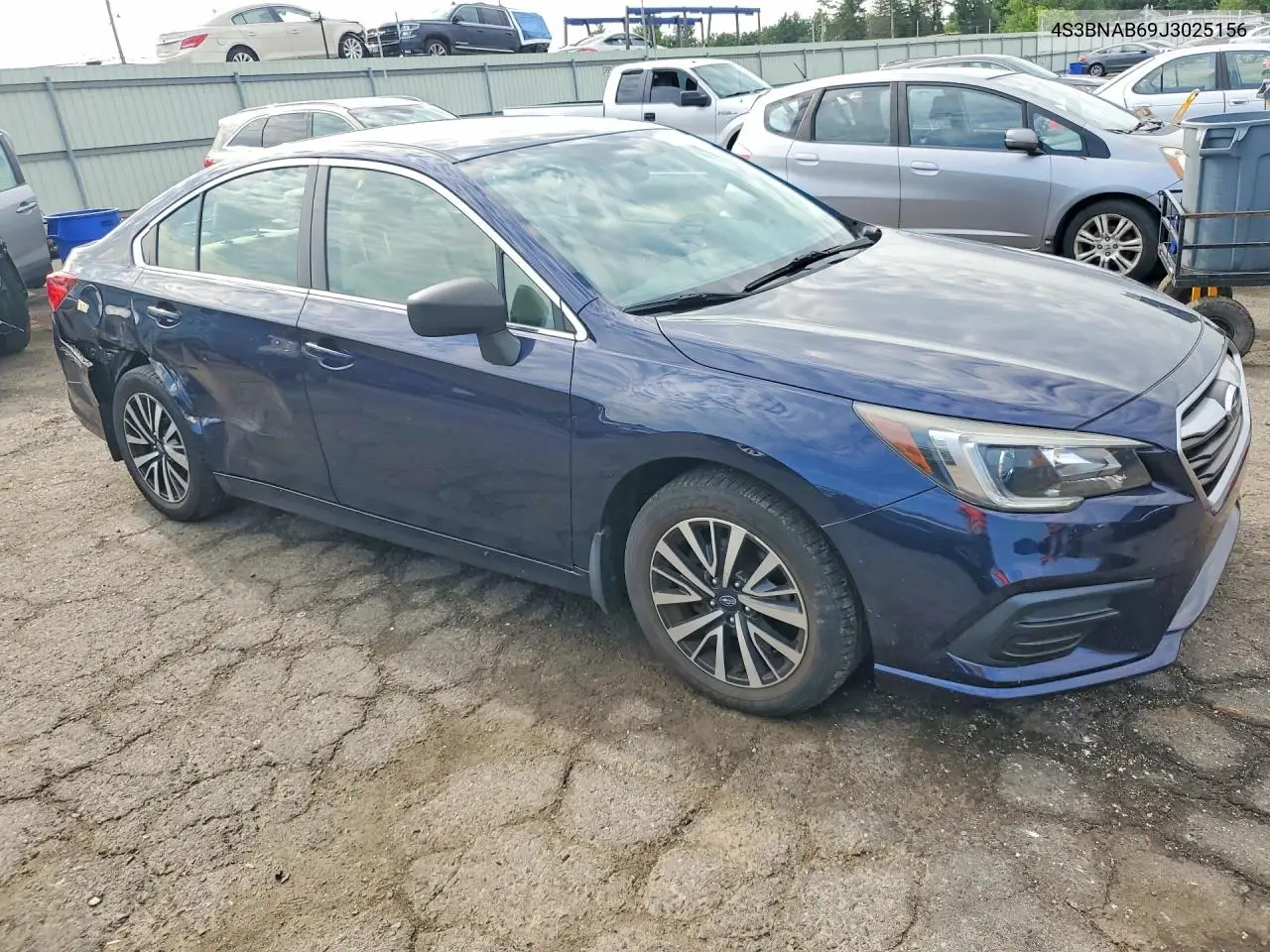 2018 Subaru Legacy 2.5I VIN: 4S3BNAB69J3025156 Lot: 62039526