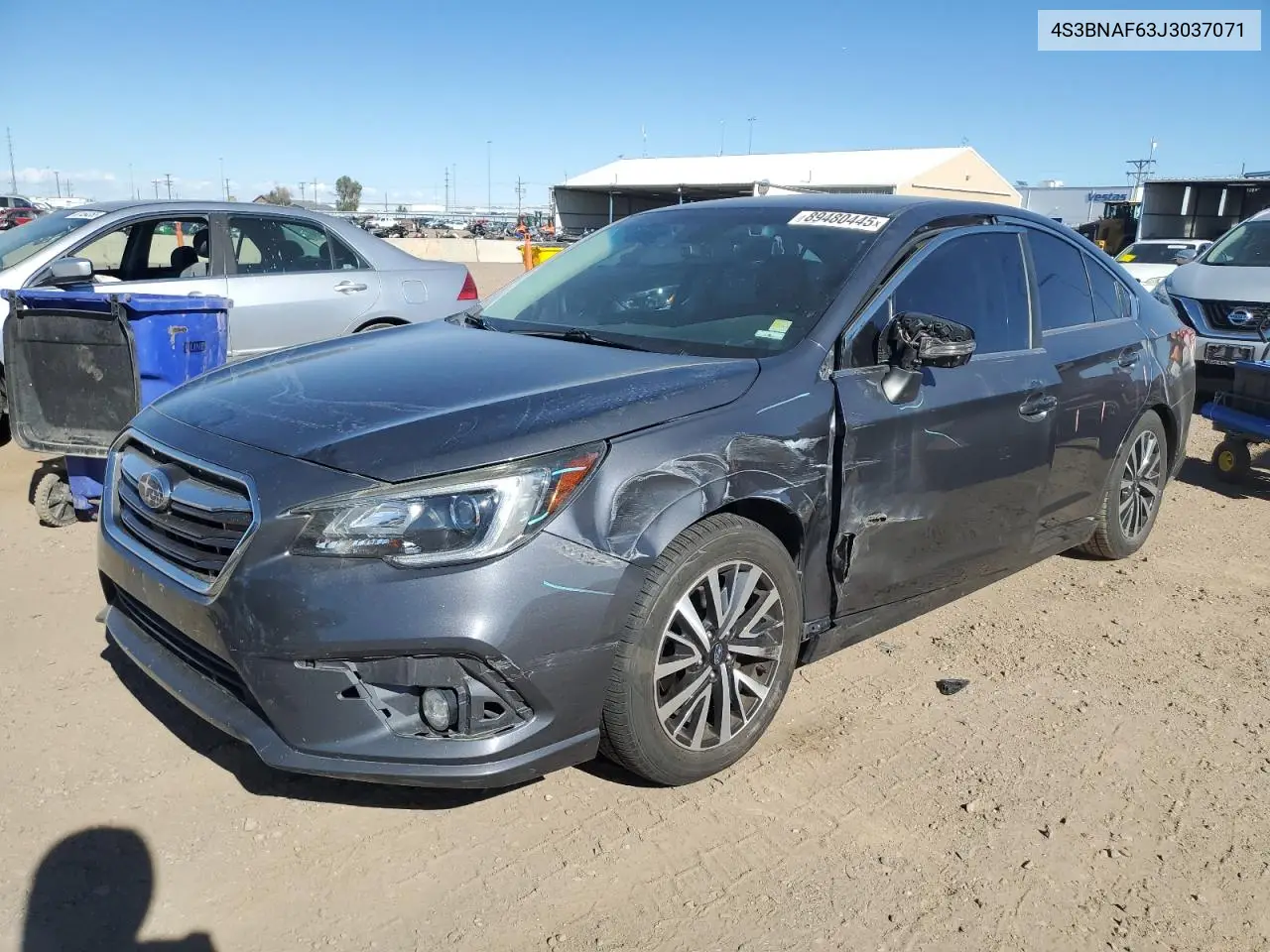 4S3BNAF63J3037071 2018 Subaru Legacy Spo