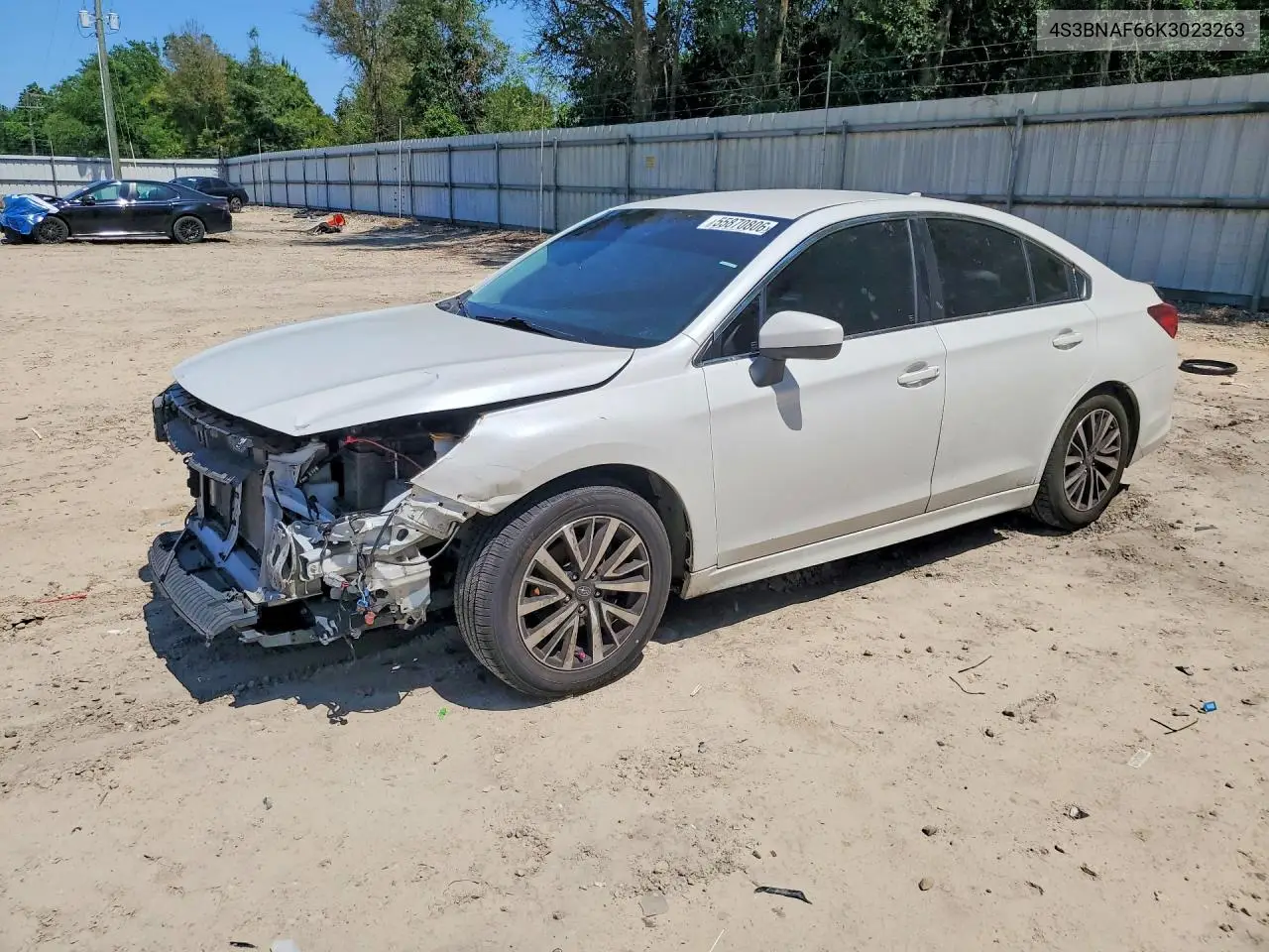 2019 Subaru Legacy 2.5I Premium VIN: 4S3BNAF66K3023263 Lot: 55870806