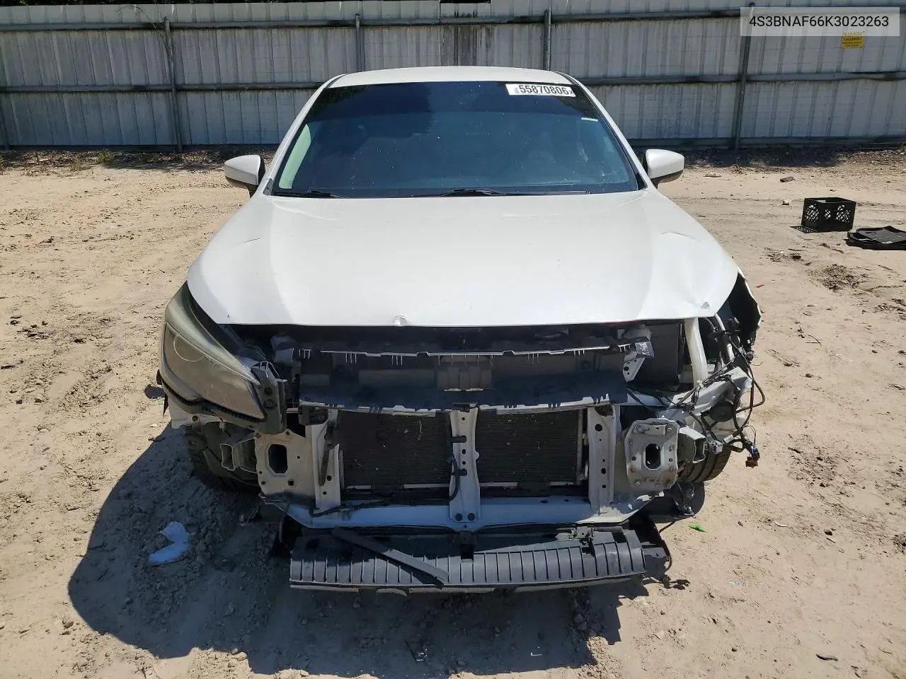 2019 Subaru Legacy 2.5I Premium VIN: 4S3BNAF66K3023263 Lot: 55870806