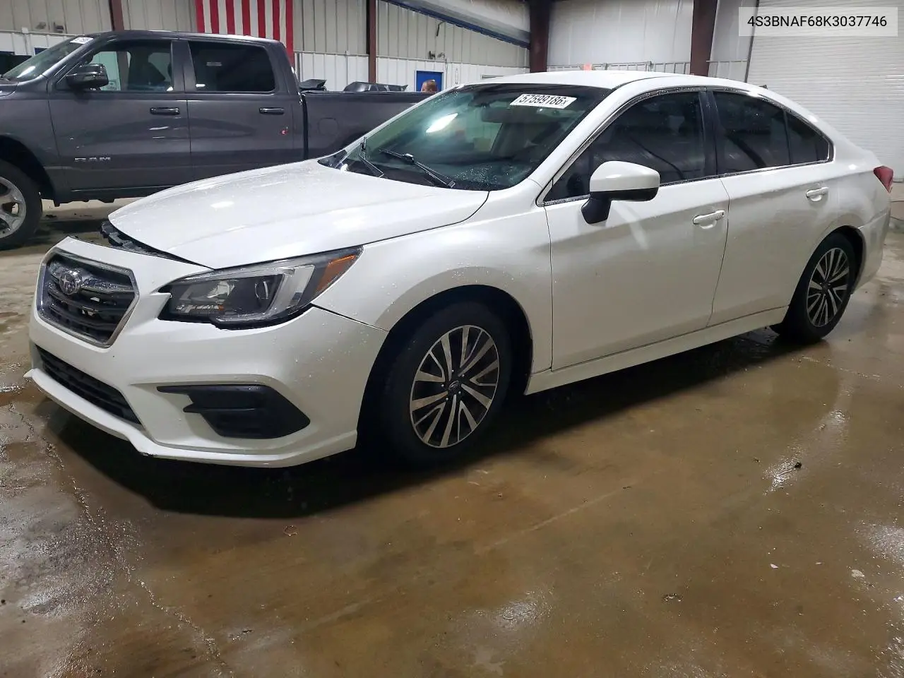 2019 Subaru Legacy 2.5I Premium VIN: 4S3BNAF68K3037746 Lot: 57599186