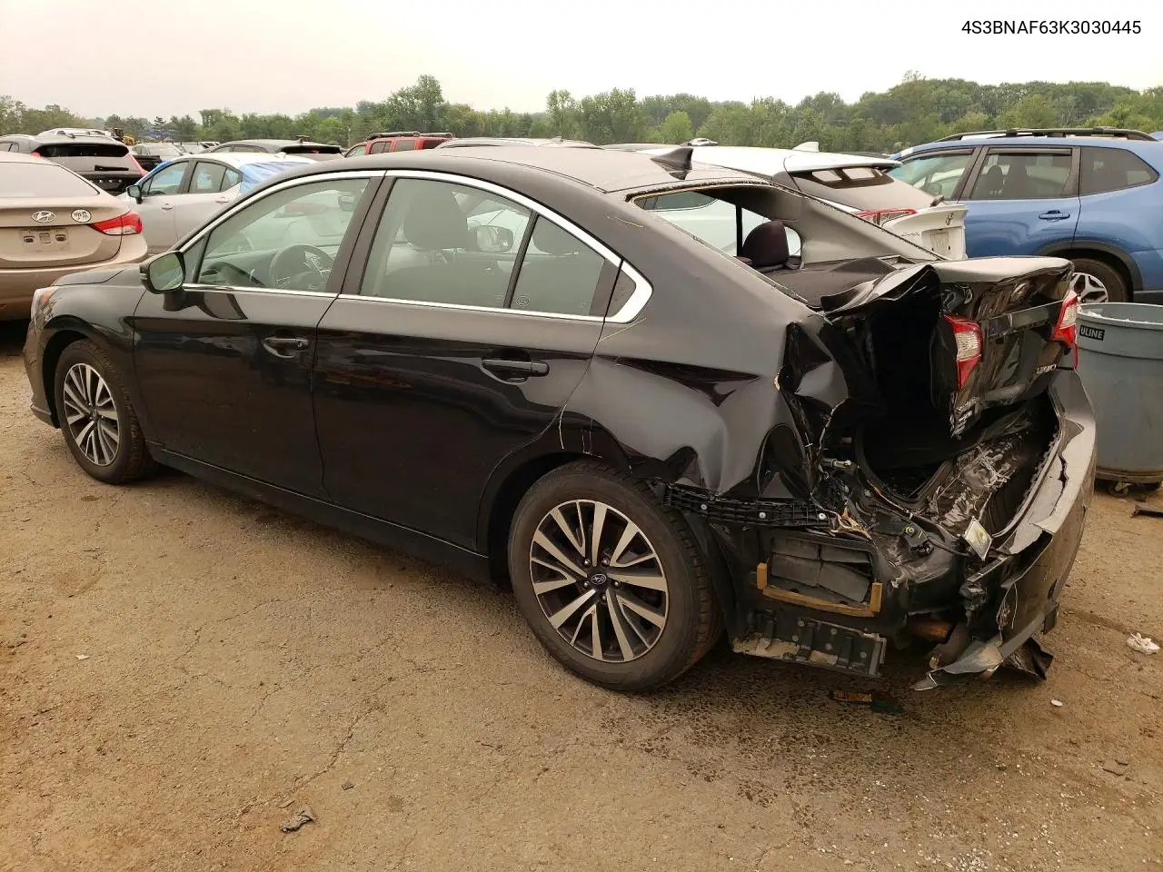 2019 Subaru Legacy 2.5I Premium VIN: 4S3BNAF63K3030445 Lot: 60188846