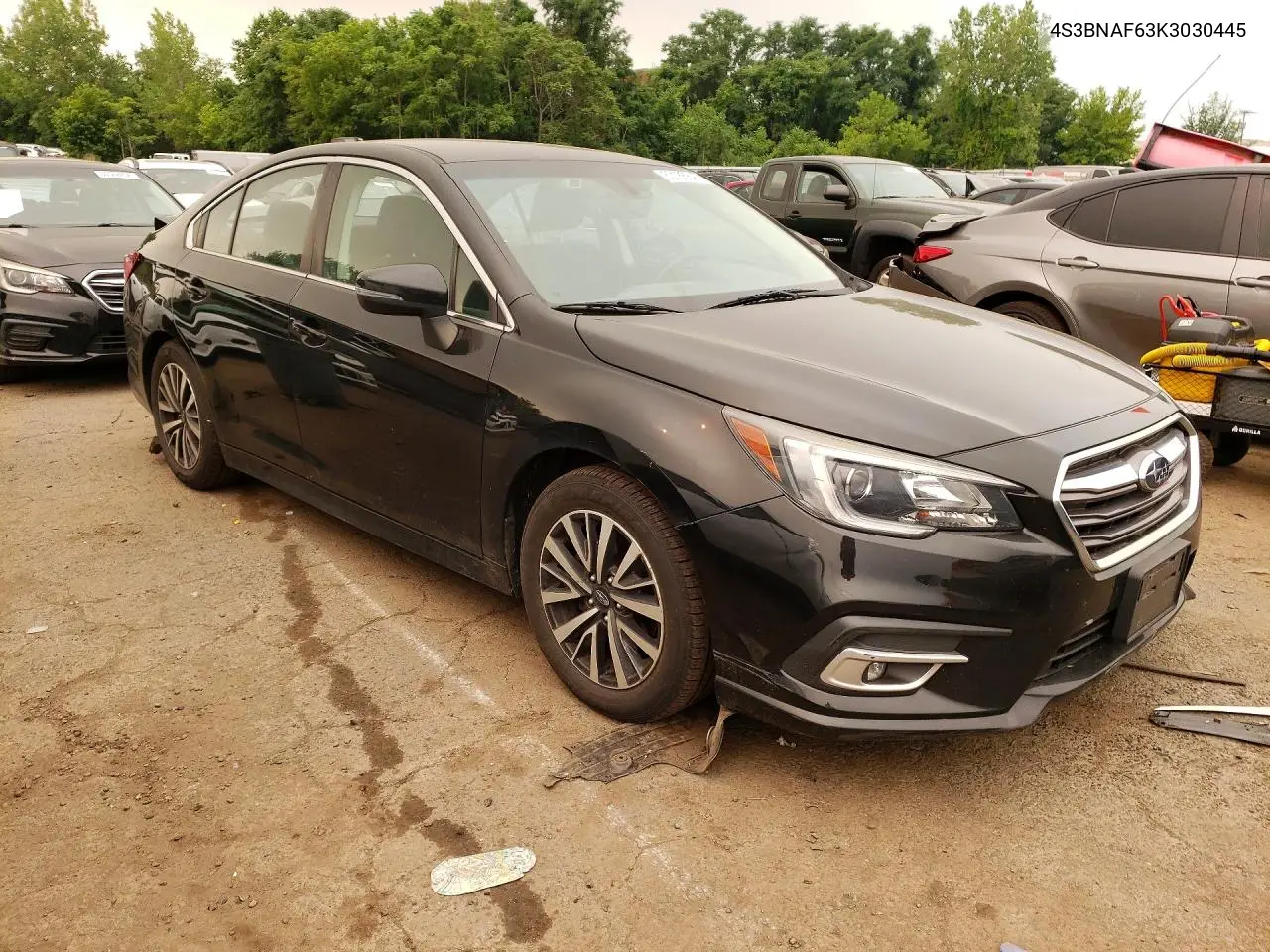 2019 Subaru Legacy 2.5I Premium VIN: 4S3BNAF63K3030445 Lot: 60188846
