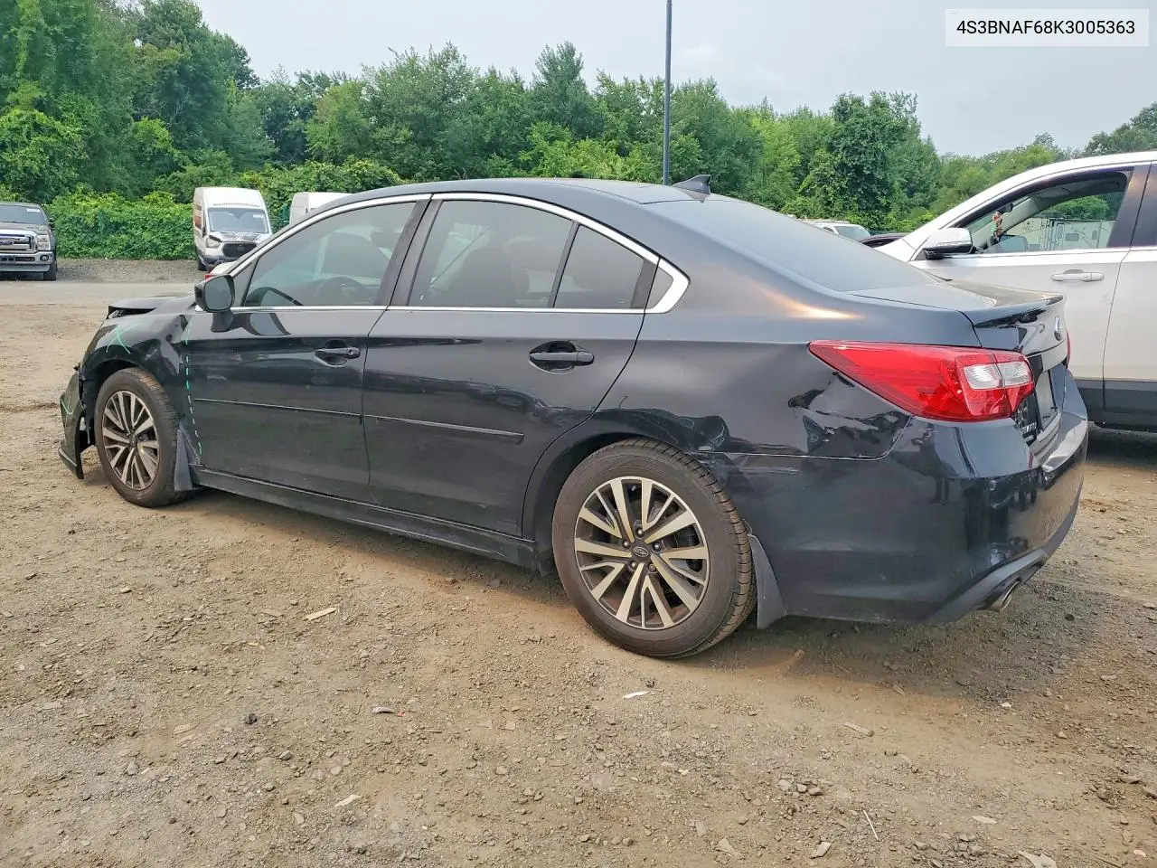 2019 Subaru Legacy 2.5I Premium VIN: 4S3BNAF68K3005363 Lot: 60461346