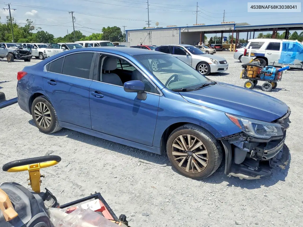 2019 Subaru Legacy 2.5I Premium VIN: 4S3BNAF68K3038041 Lot: 60929856