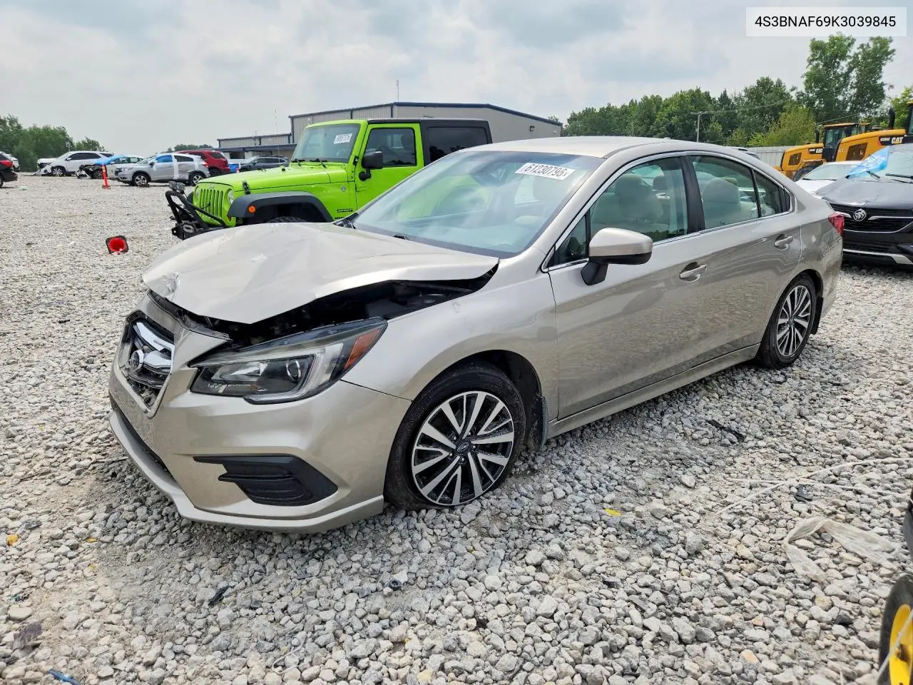2019 Subaru Legacy 2.5I Premium VIN: 4S3BNAF69K3039845 Lot: 61230796