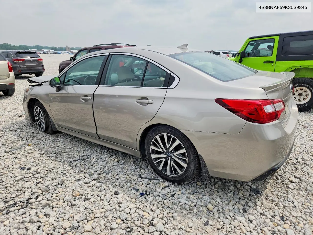 2019 Subaru Legacy 2.5I Premium VIN: 4S3BNAF69K3039845 Lot: 61230796