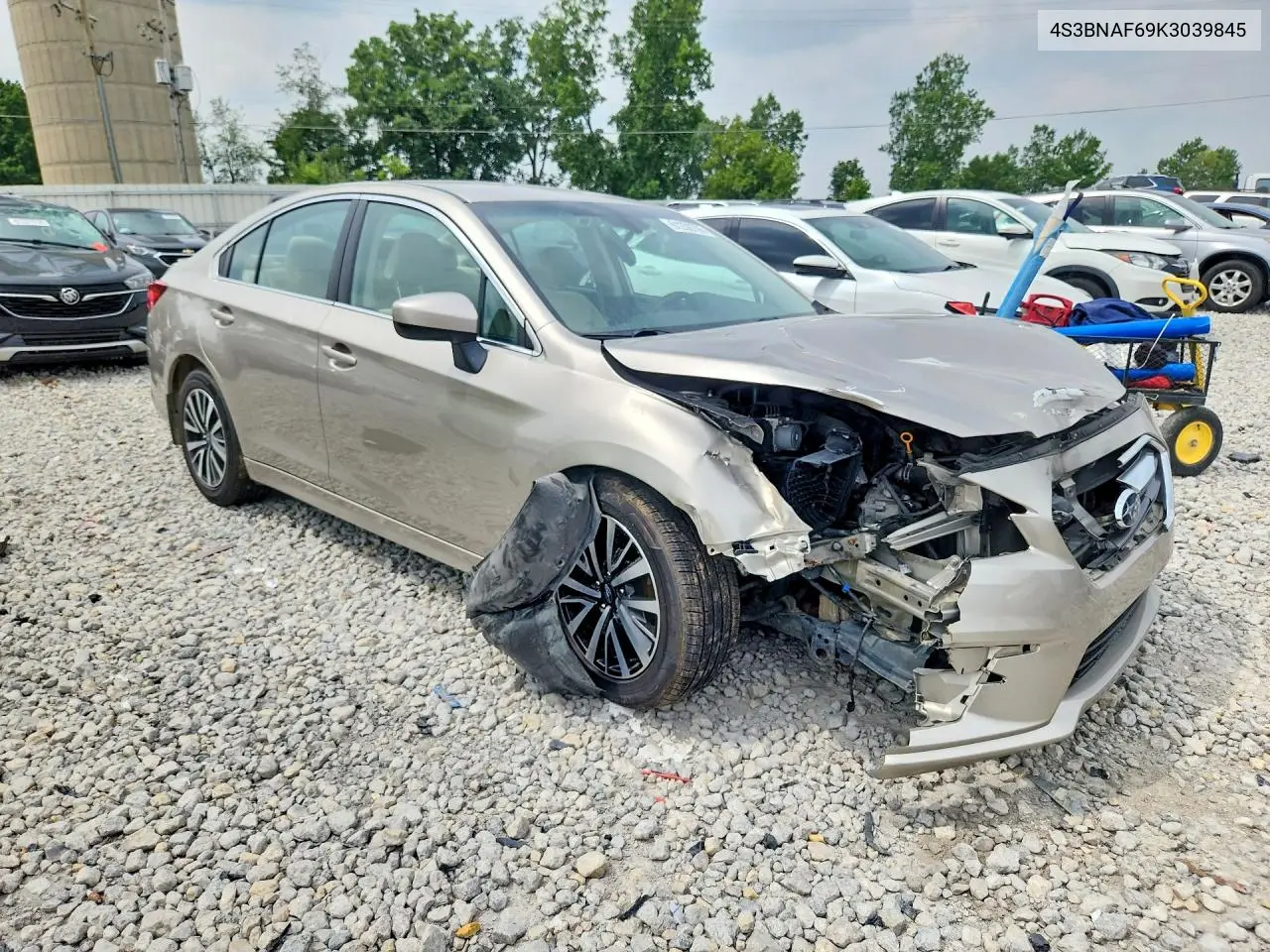 2019 Subaru Legacy 2.5I Premium VIN: 4S3BNAF69K3039845 Lot: 61230796