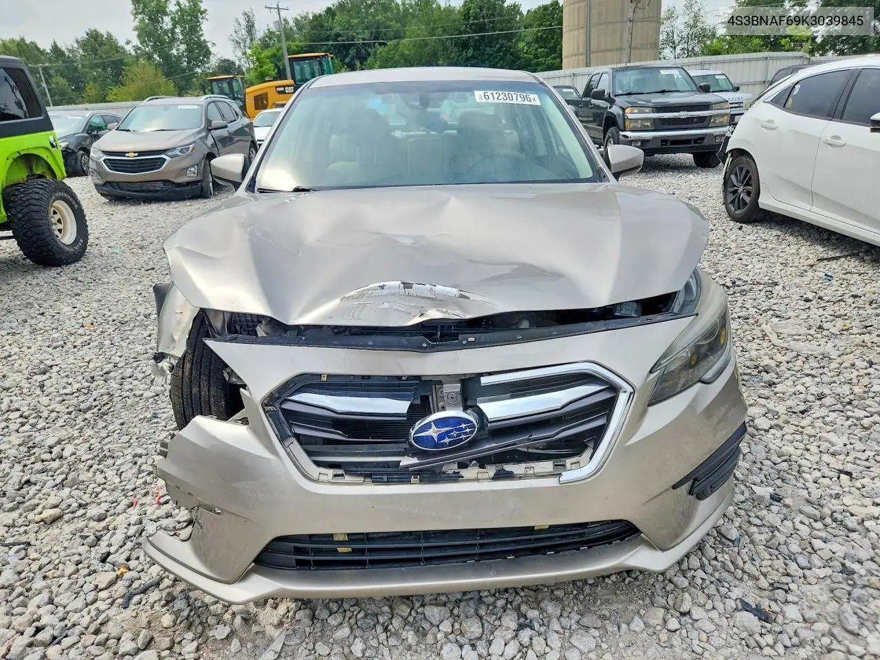 2019 Subaru Legacy 2.5I Premium VIN: 4S3BNAF69K3039845 Lot: 61230796