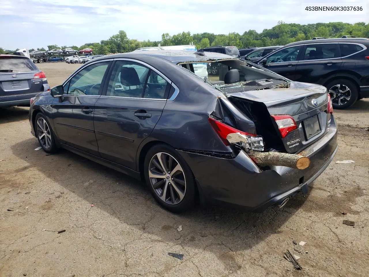 2019 Subaru Legacy 3.6R Limited VIN: 4S3BNEN60K3037636 Lot: 61359116