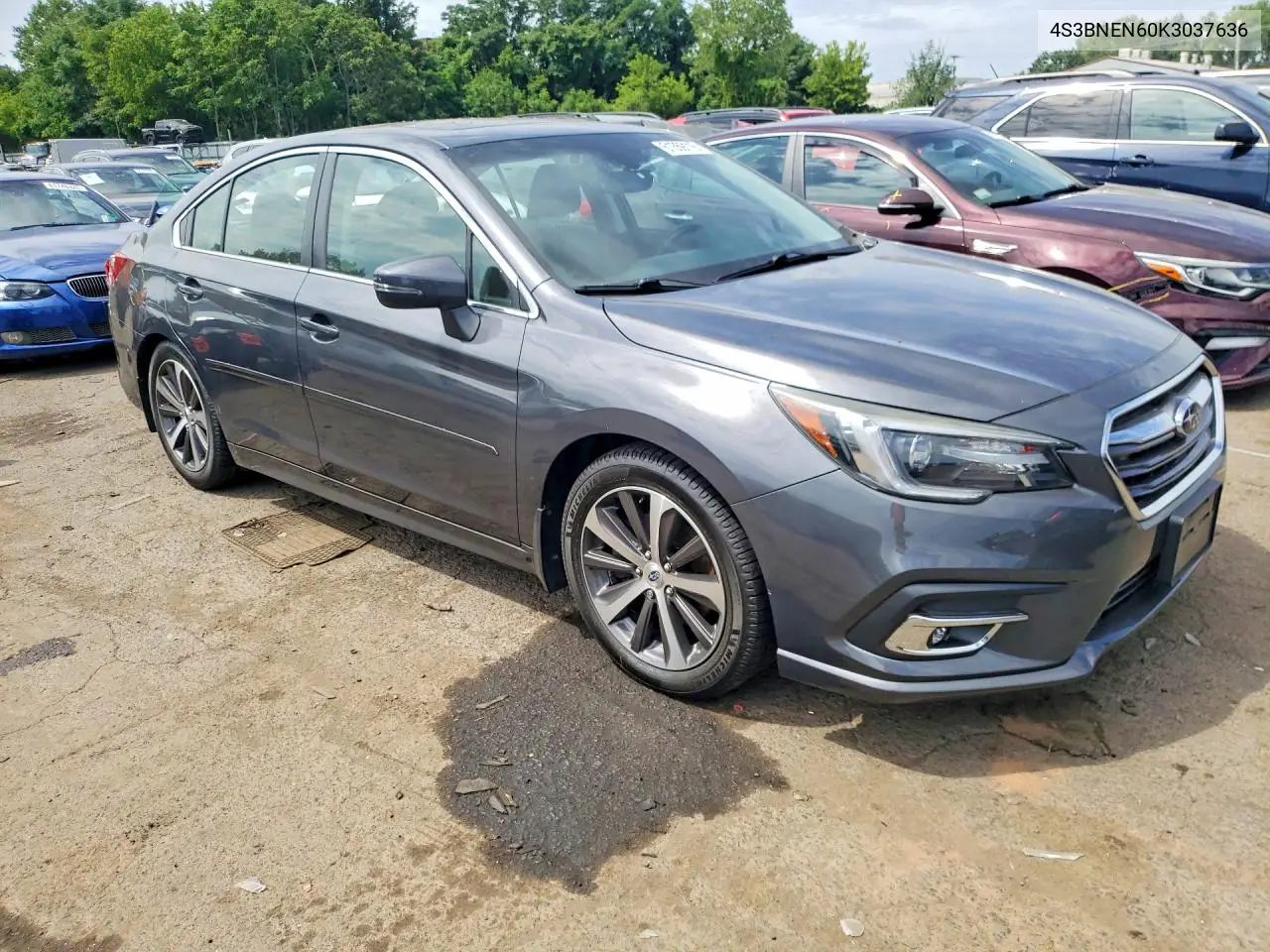2019 Subaru Legacy 3.6R Limited VIN: 4S3BNEN60K3037636 Lot: 61359116