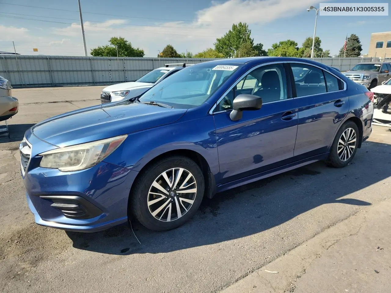 4S3BNAB61K3005355 2019 Subaru Legacy 2.5I