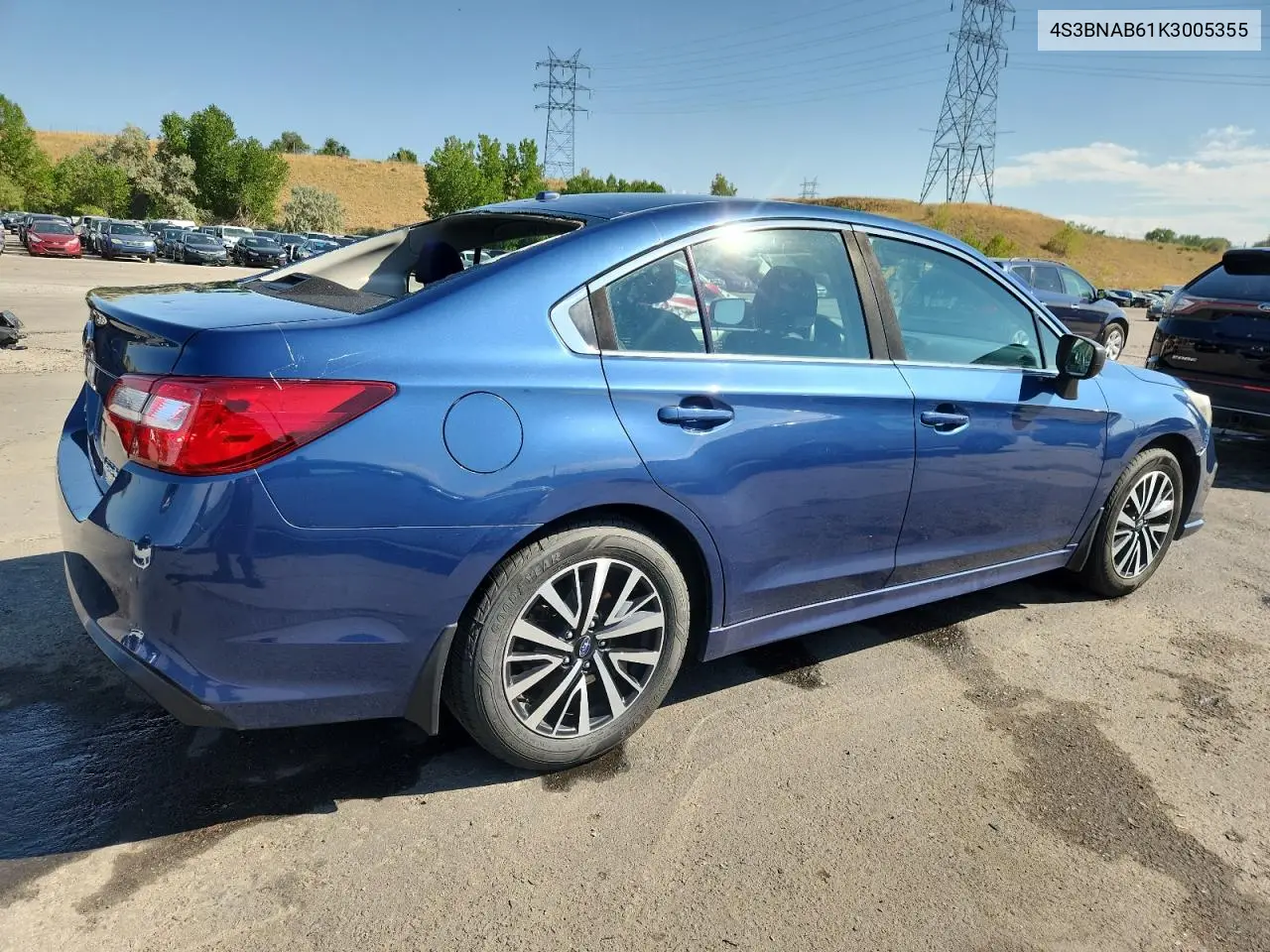 4S3BNAB61K3005355 2019 Subaru Legacy 2.5I