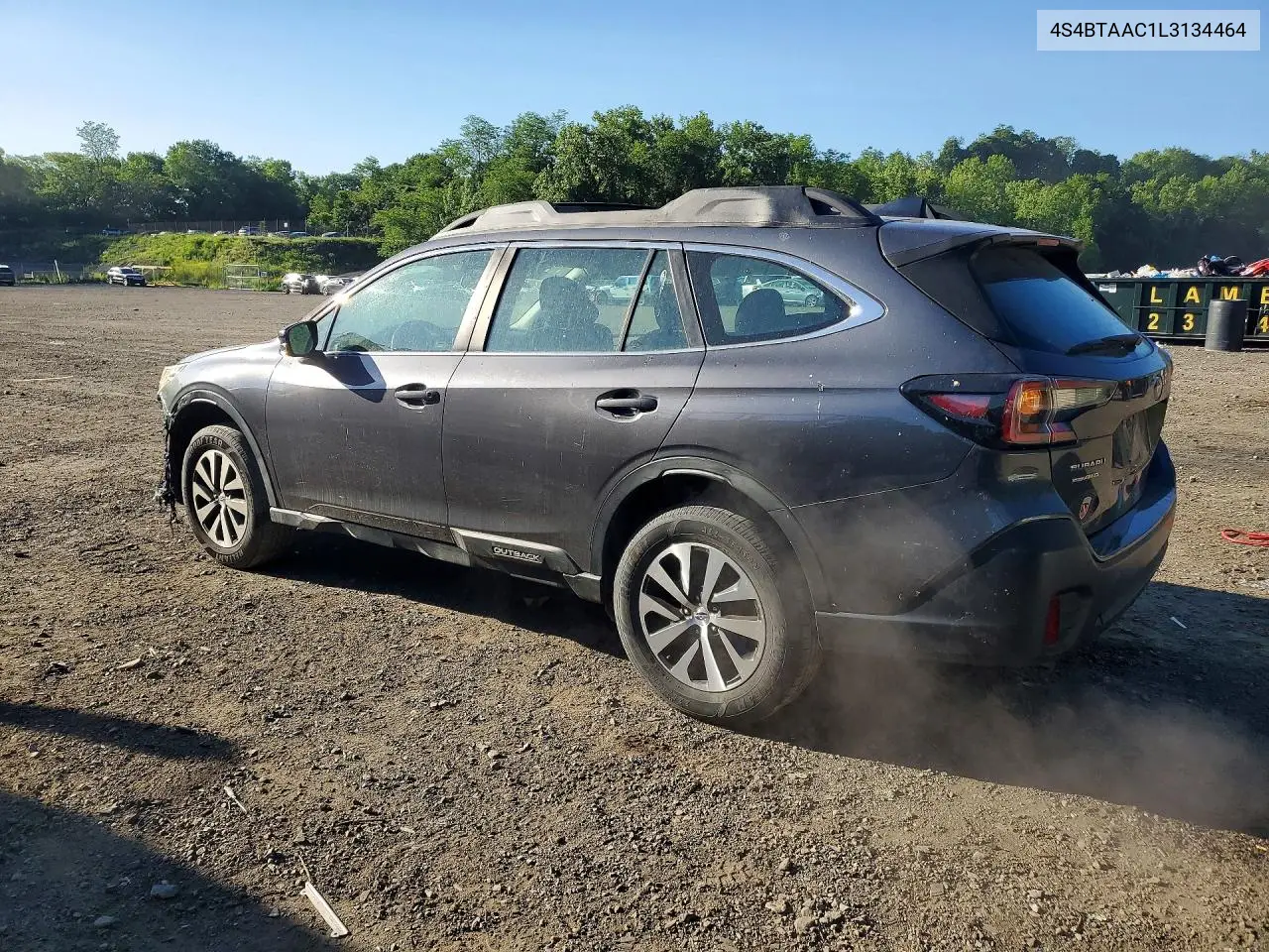 2020 Subaru Outback VIN: 4S4BTAAC1L3134464 Lot: 55502846