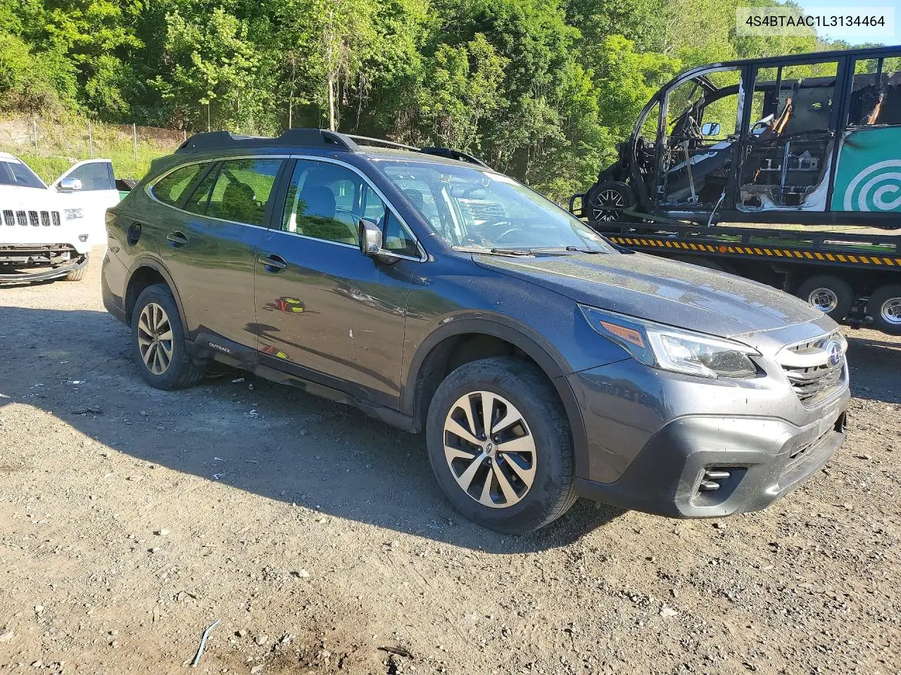 2020 Subaru Outback VIN: 4S4BTAAC1L3134464 Lot: 55502846