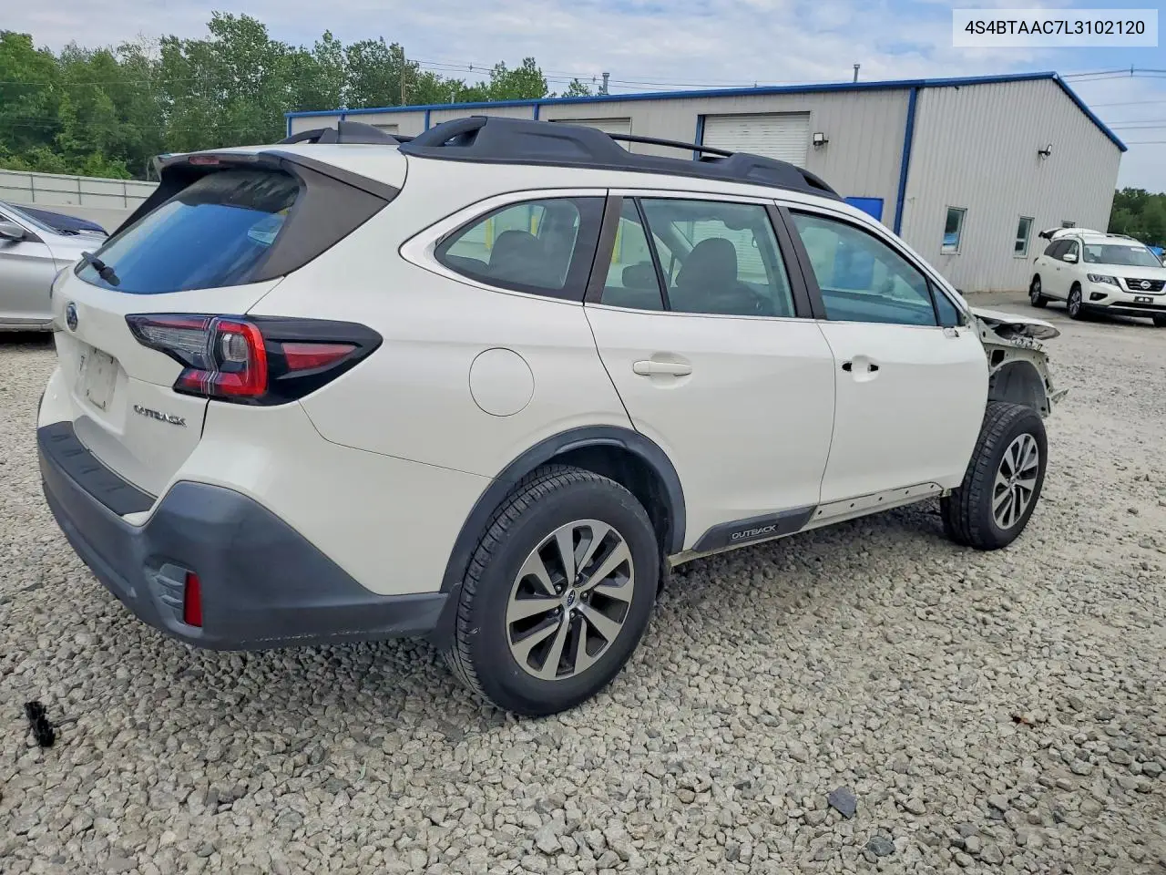 2020 Subaru Outback VIN: 4S4BTAAC7L3102120 Lot: 56935276