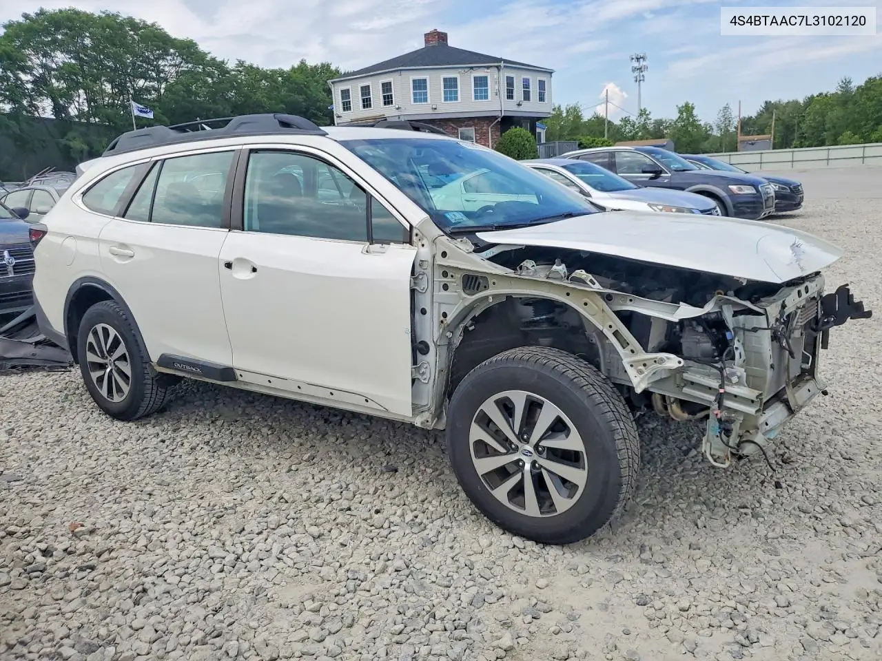 2020 Subaru Outback VIN: 4S4BTAAC7L3102120 Lot: 56935276