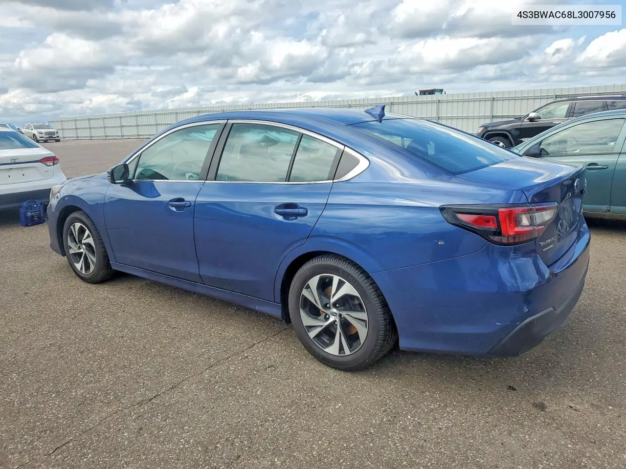 2020 Subaru Legacy Premium VIN: 4S3BWAC68L3007956 Lot: 58913746