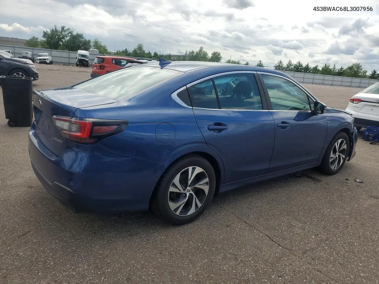 2020 Subaru Legacy Premium VIN: 4S3BWAC68L3007956 Lot: 58913746