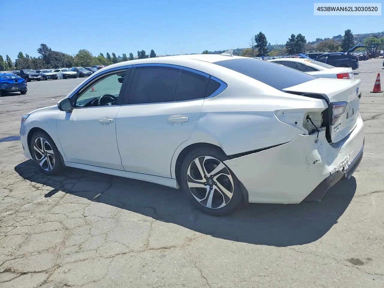 2020 Subaru Legacy Limited VIN: 4S3BWAN62L3030520 Lot: 60422716