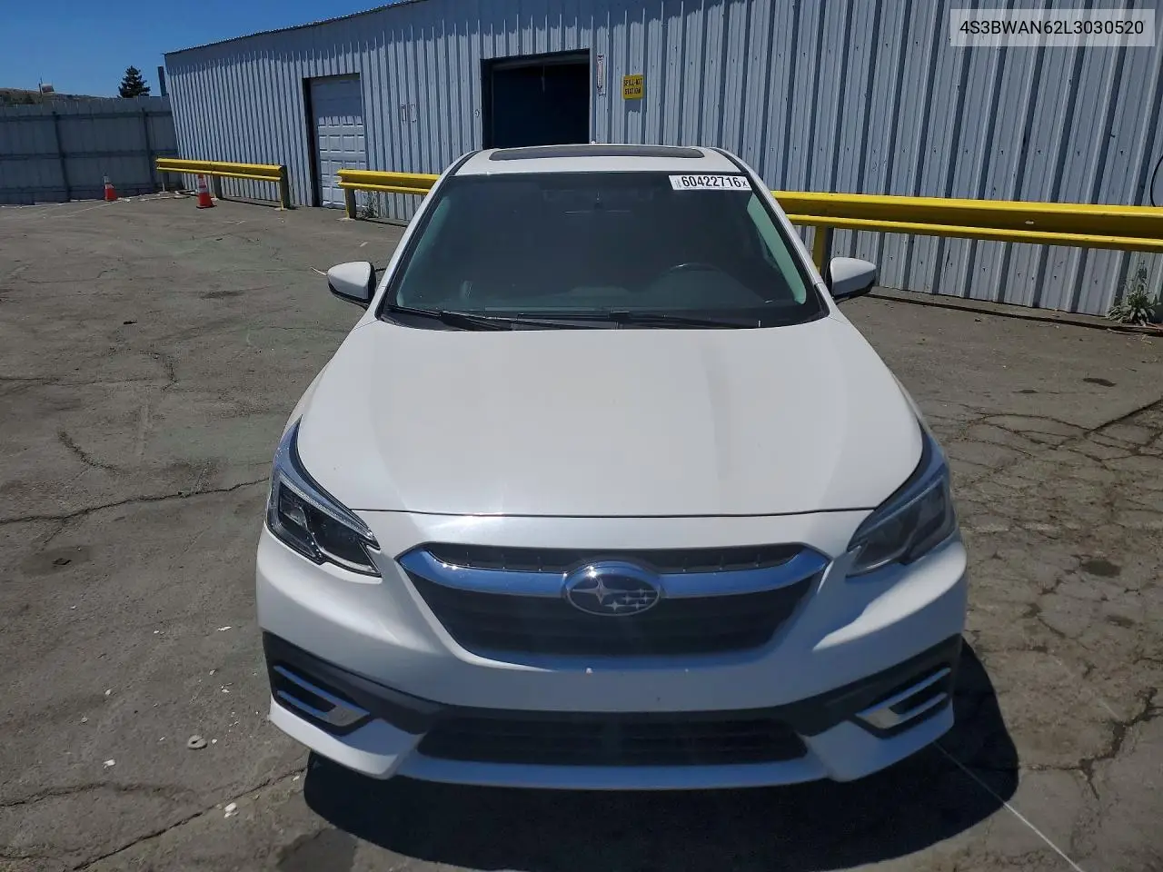 2020 Subaru Legacy Limited VIN: 4S3BWAN62L3030520 Lot: 60422716
