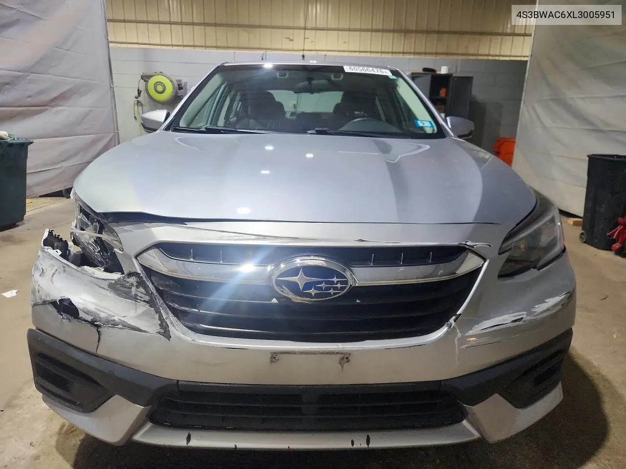 2020 Subaru Legacy Premium VIN: 4S3BWAC6XL3005951 Lot: 60566476