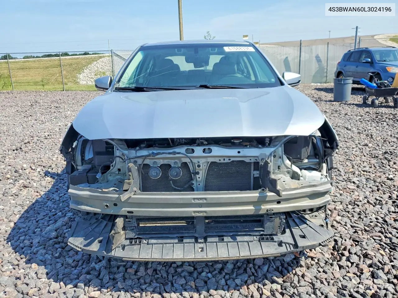 2020 Subaru Legacy Limited VIN: 4S3BWAN60L3024196 Lot: 61088336