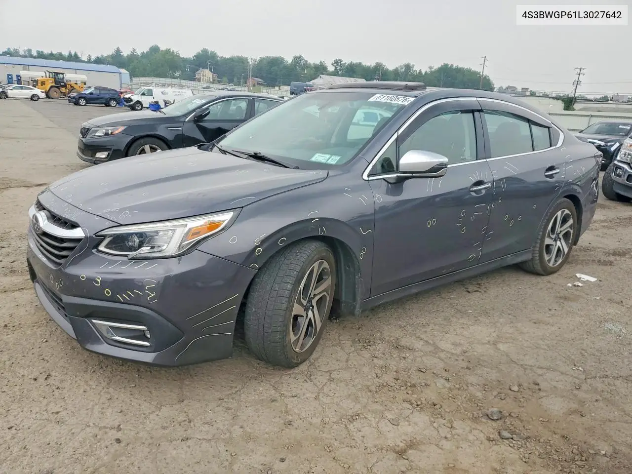 2020 Subaru Legacy Touring Xt VIN: 4S3BWGP61L3027642 Lot: 61160676