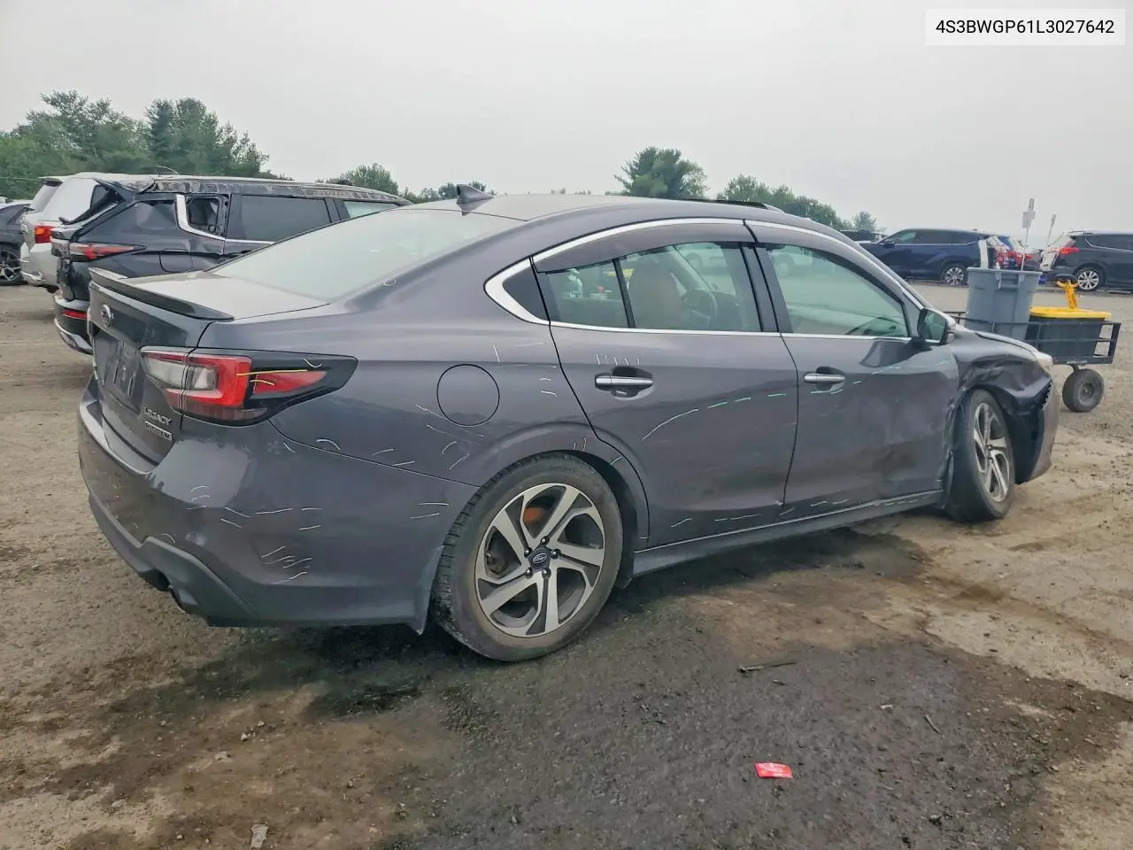 2020 Subaru Legacy Touring Xt VIN: 4S3BWGP61L3027642 Lot: 61160676