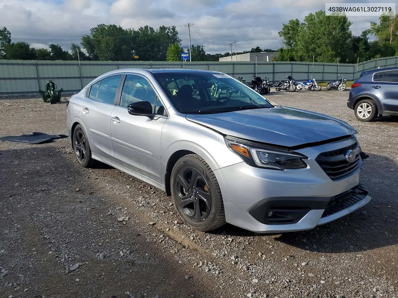 2020 Subaru Legacy Sport VIN: 4S3BWAG61L3027119 Lot: 61736326