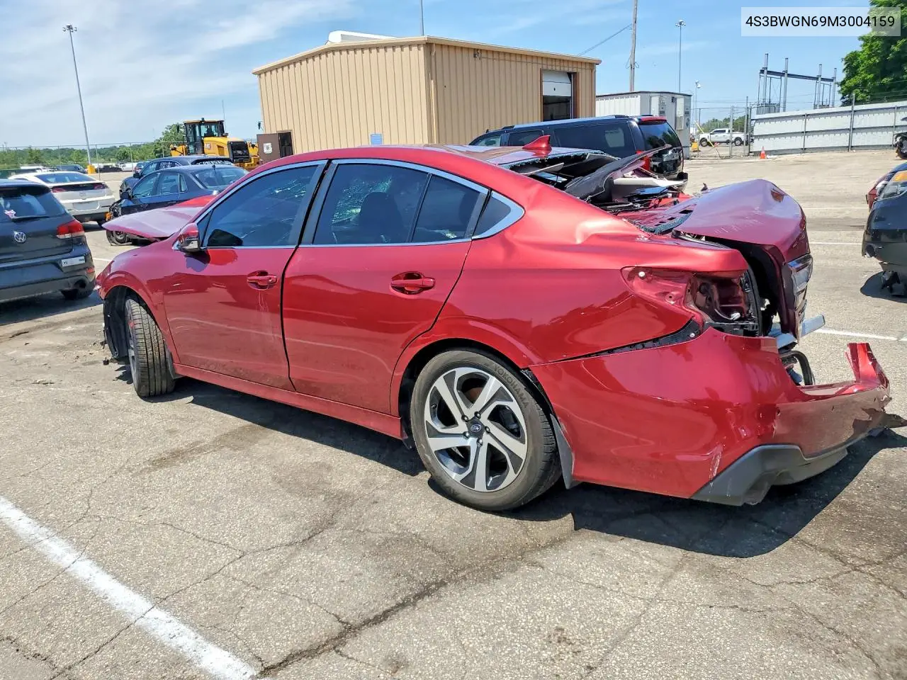 2021 Subaru Legacy Limited Xt VIN: 4S3BWGN69M3004159 Lot: 54866776