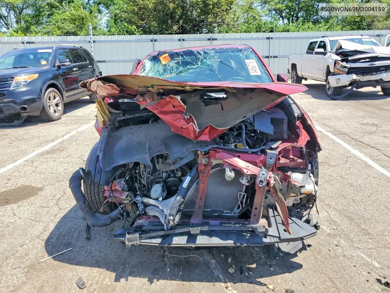 2021 Subaru Legacy Limited Xt VIN: 4S3BWGN69M3004159 Lot: 54866776